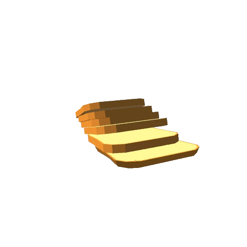 Bread loaf Sliced